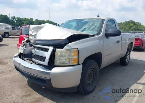 2008 Chevrolet Silverado 1500 Work Truck z USA, uszkodzony, nr VIN 1GCEC14X38Z121610